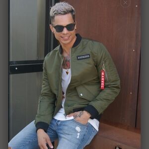 Avengers Bomber Jacket size Extra Small